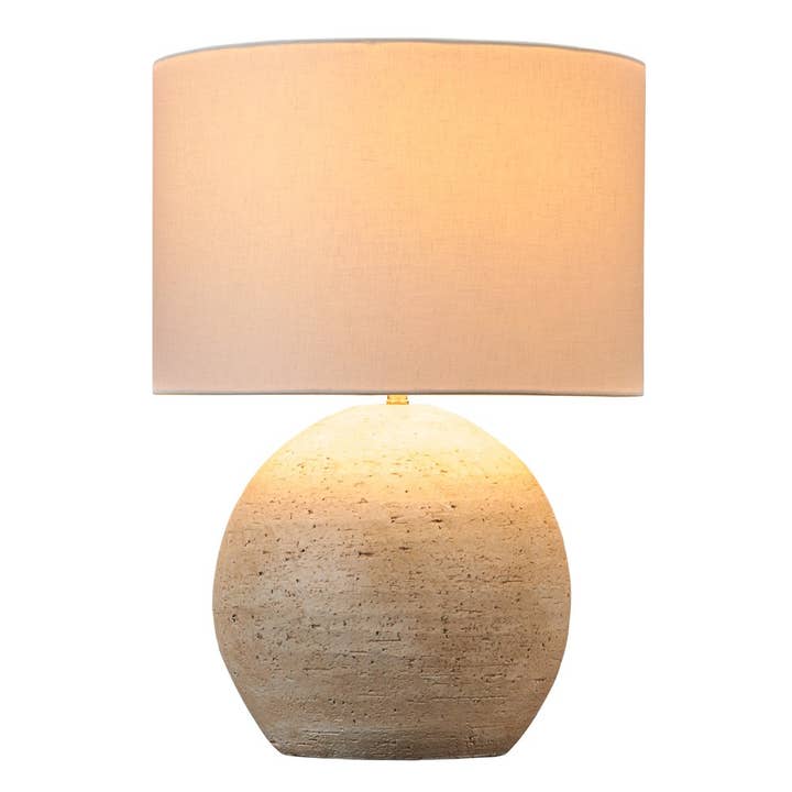 Geo Lunar Terracotta Table Lamp L172 for wholesale by Continental Home