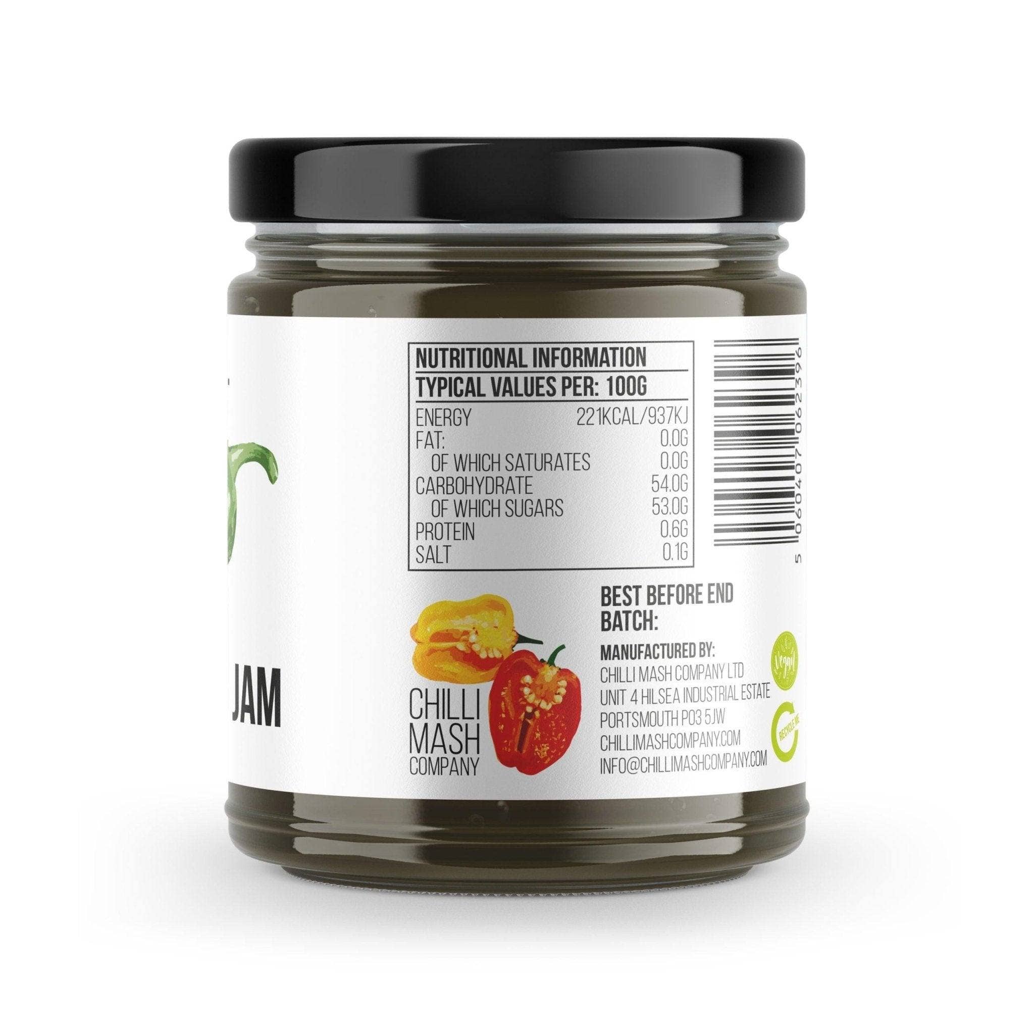 Chilli Mash Company - Wholesale Jam/Jelly - Jalapeño Chilli Jam | 190g | Chilli Mash Co.2