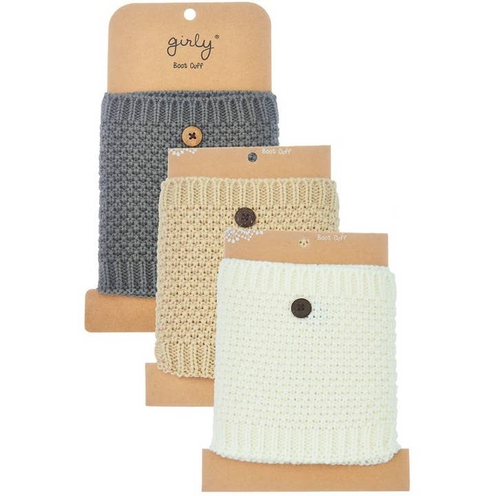 ASSORTED BOOT CUFFS for wholesale by Girly