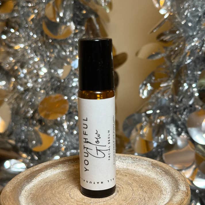 Whispering Wellness Co. - Wholesale Facial Serum/Concentrate - Youthful Glow Facial Serum Roller – Natural, Radiant Skin 4