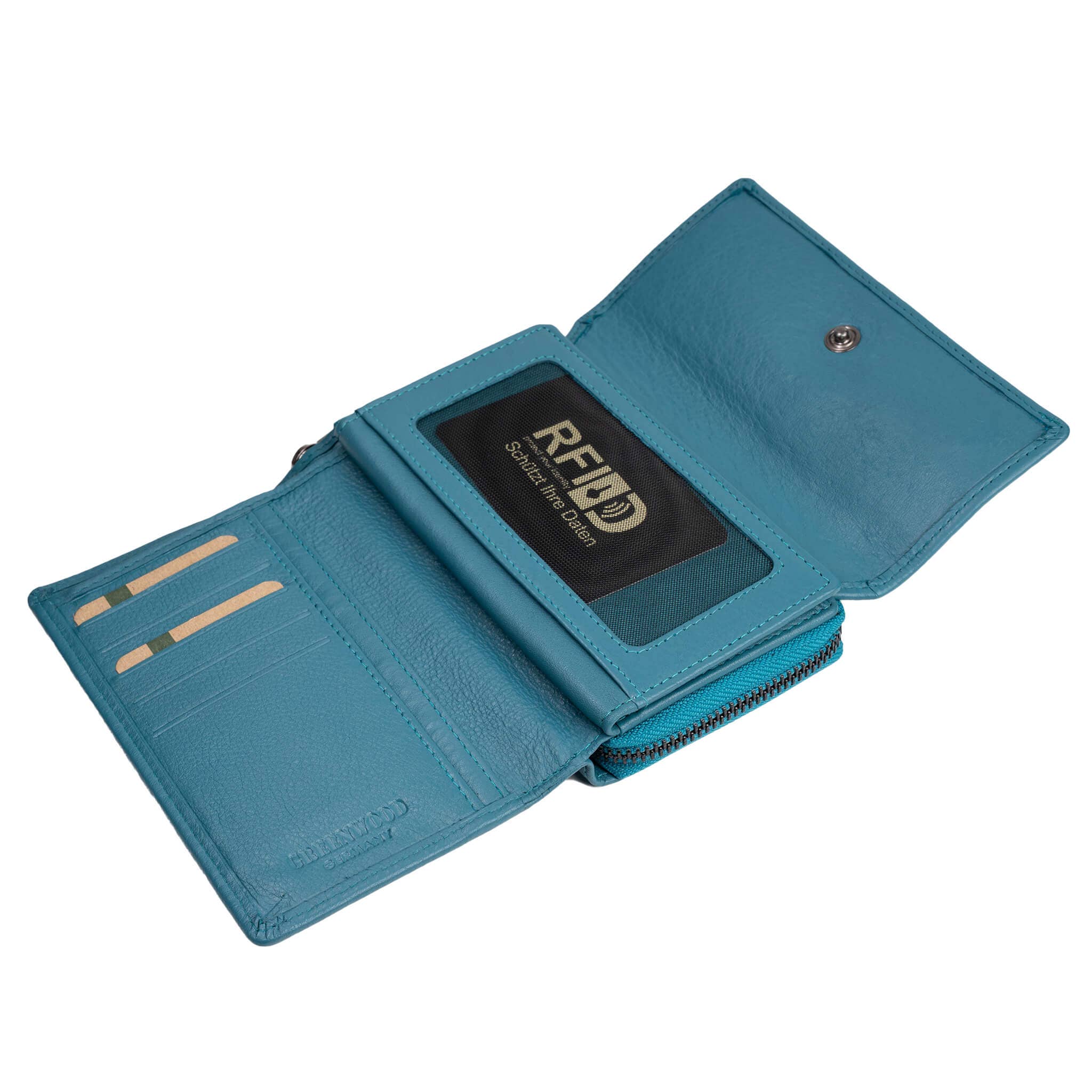 Greenwood - Wholesale Wallet - Women's - Miko leather wallet for women with many card slots purse14