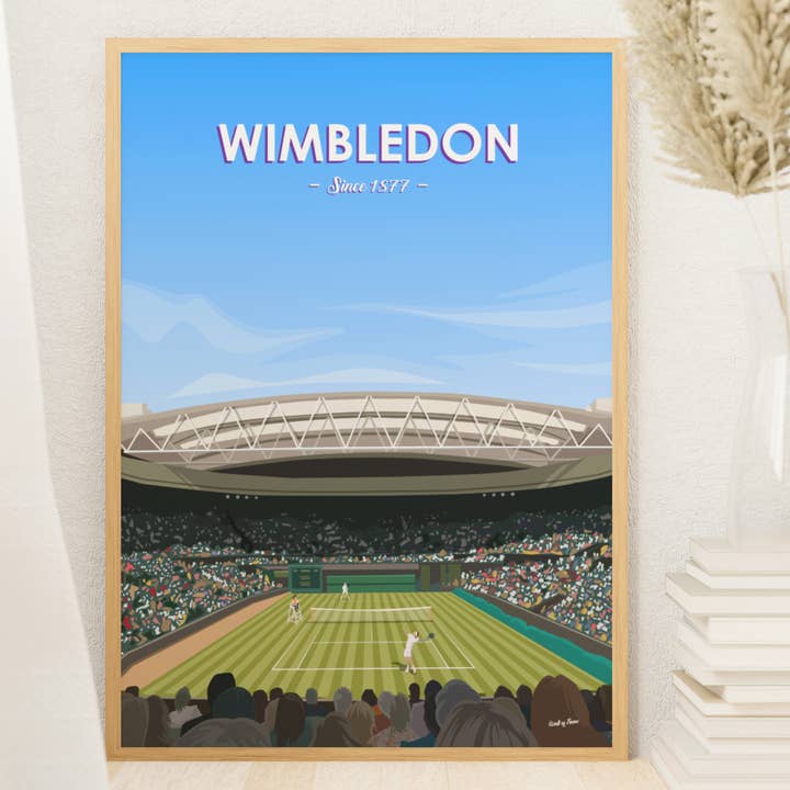 WALL OF FAME - Wholesale Poster - Wimbledon tennis - Grand Slams