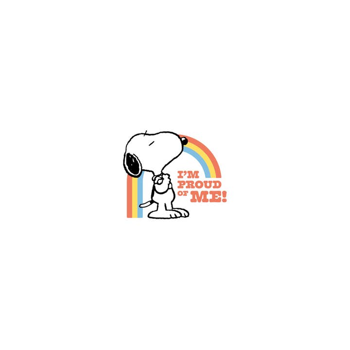 Tattly - Wholesale Temporary Tattoo - Proud Snoopy Tattoo Pair *NEW SP25
