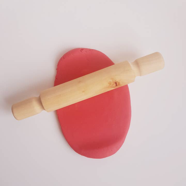 Hello! Playdough! - Wholesale Rolling Pin - Wooden Rolling Pin / Textured Rolling Pins