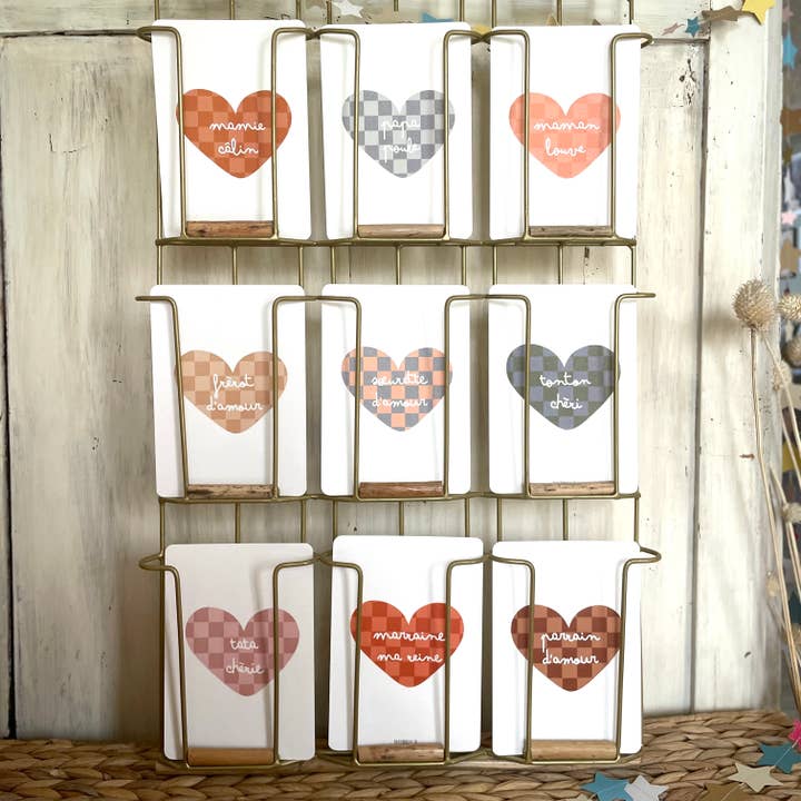 Papier Poetic - Wholesale Love Card - Postcard / Card "Heart Godmother my queen"1