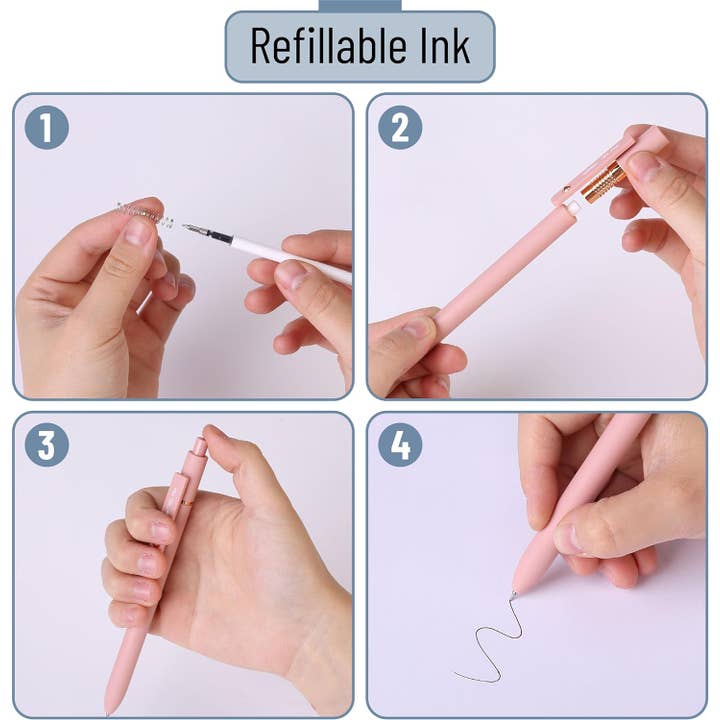 Mr. Pen - Wholesale Pen - Mr. Pen Retractable Gel Pens
