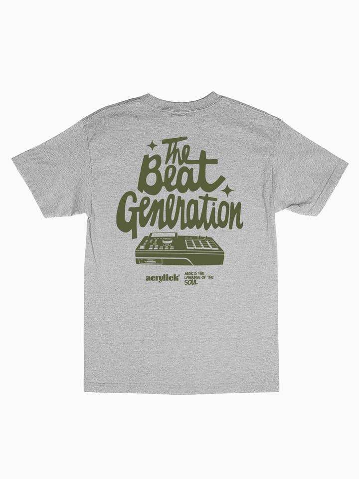 T-shirt Beat Generation pour la vente par Acrylick