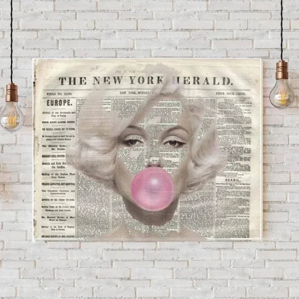 LOOMLAN - Wholesale Art Print - Marilyn Monroe Canvas Art Canvas2