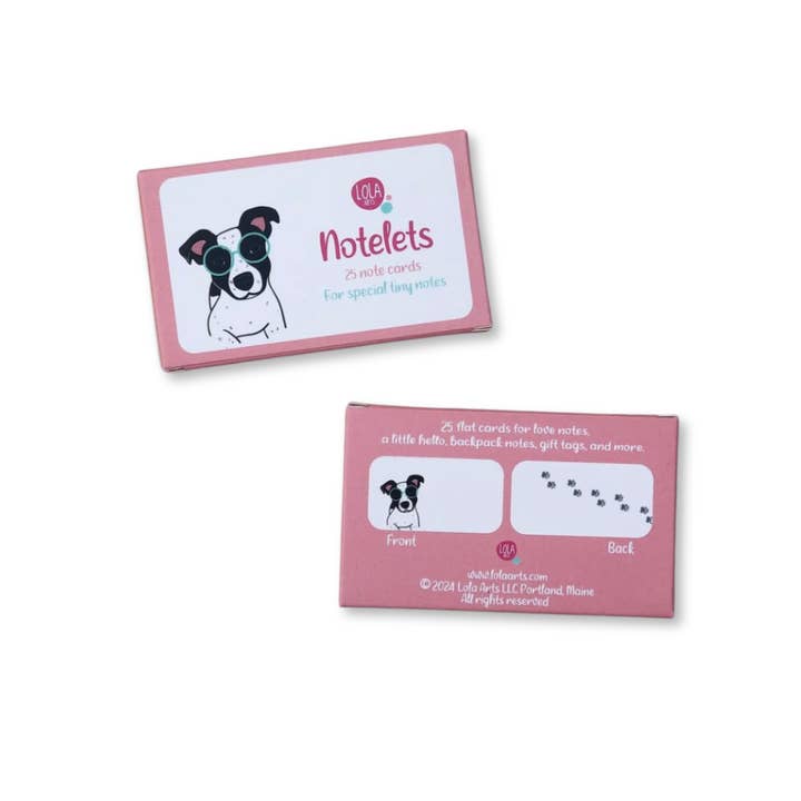 Lola Arts – wholesale Stationery/notecard set – Notelets, tiny note card set9