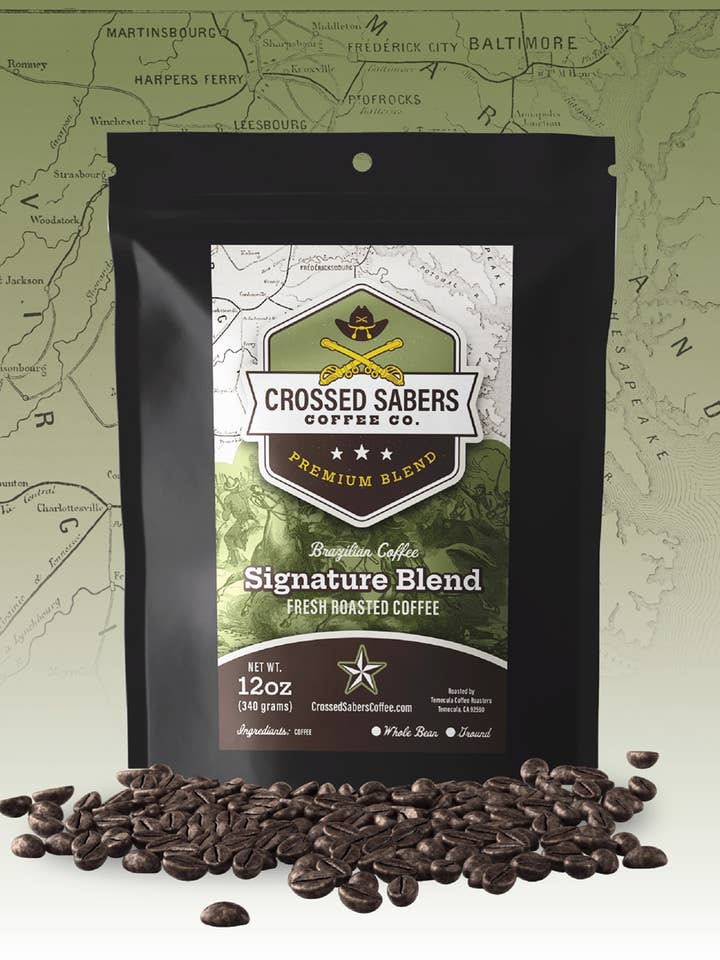 Signature Blend for wholesale by Crossed Sabers Coffee