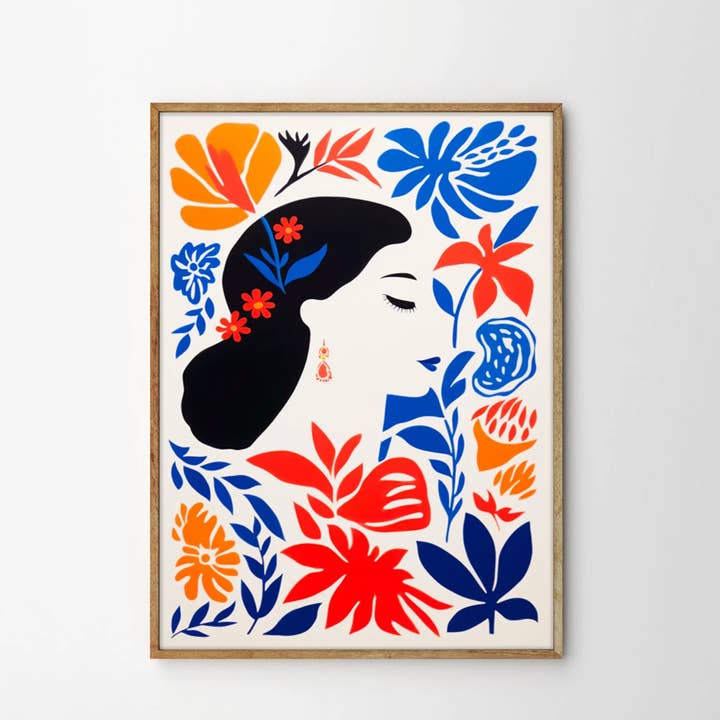 Gustave - Wholesale Art Print - Gustave, Floral Harmony0