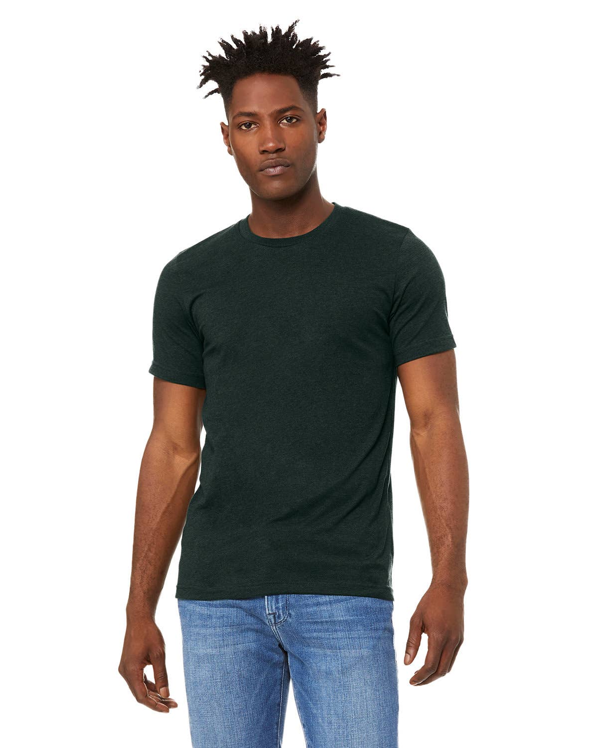Total Apparel - Wholesale T-Shirt - Men's - Bella + Canvas Unisex Heather Blank CVC T-Shirt | 3001CVC13