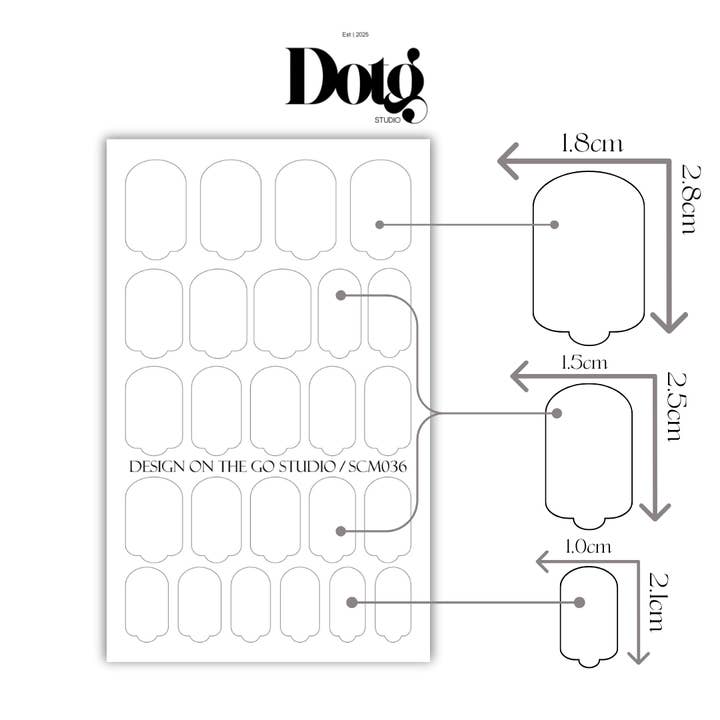 Design on The Go Studio - Wholesale Nail art/decal - Nail Polish Wraps White Solid Color Minimalist DIY Manicure 3