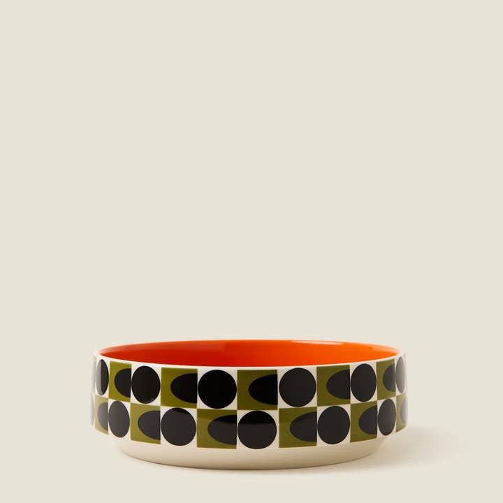 Coupe à fruits Spot Square Oval orange – ORLA KIELY pour la vente par Orla Kiely