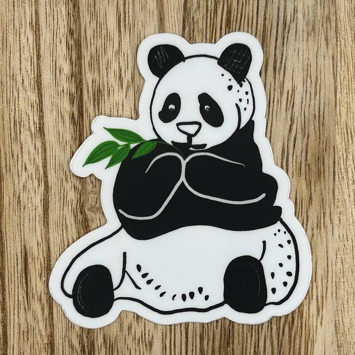 Adesivo con panda per la vendita all'ingrosso da parte di Earthly Matters