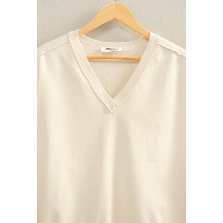 V-Neck Sleeveless Casual Vest for wholesale by Double Zero