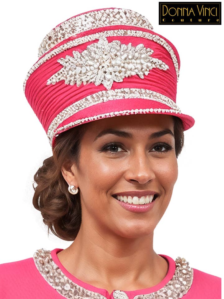 Donna Vinci Couture Hat, Style H13458 for wholesale by Donna Vinci