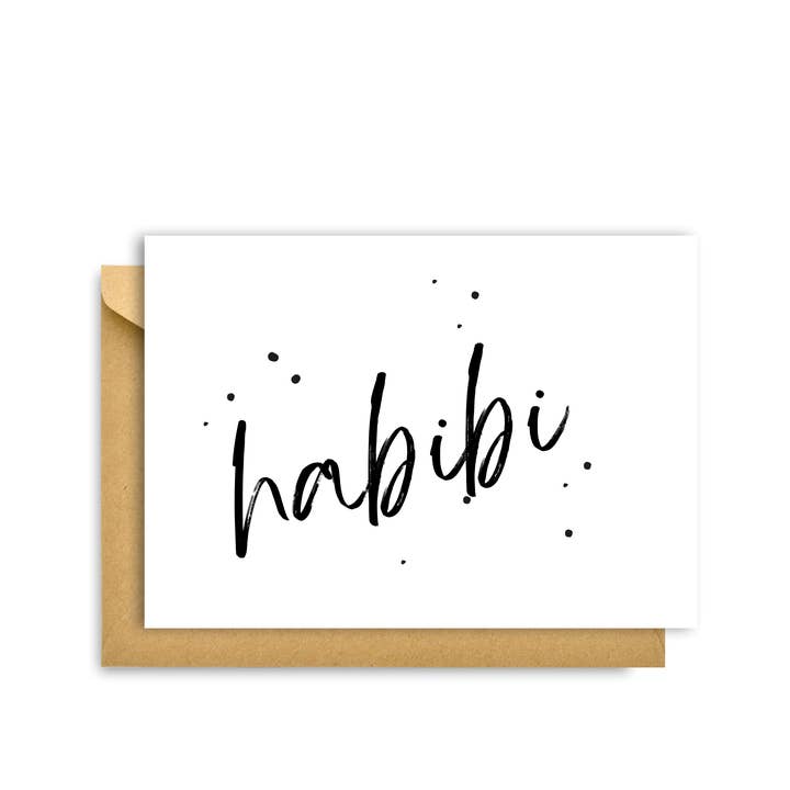 HABIBI CARD for wholesale by My Hygge Shop