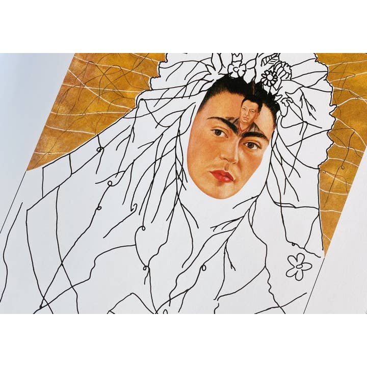 Microcosm Publishing & Distribution - Wholesale Coloring Book - Kids & Baby - Frida Kahlo Coloring Book