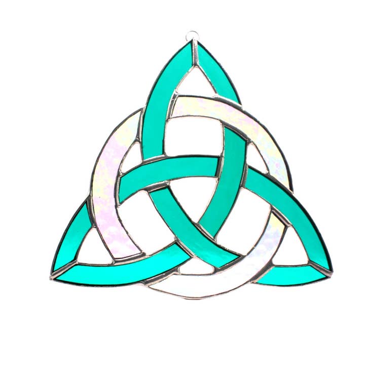 DGE Distribution - Wholesale Stained Glass Panel - Cutout Celtic Knot1