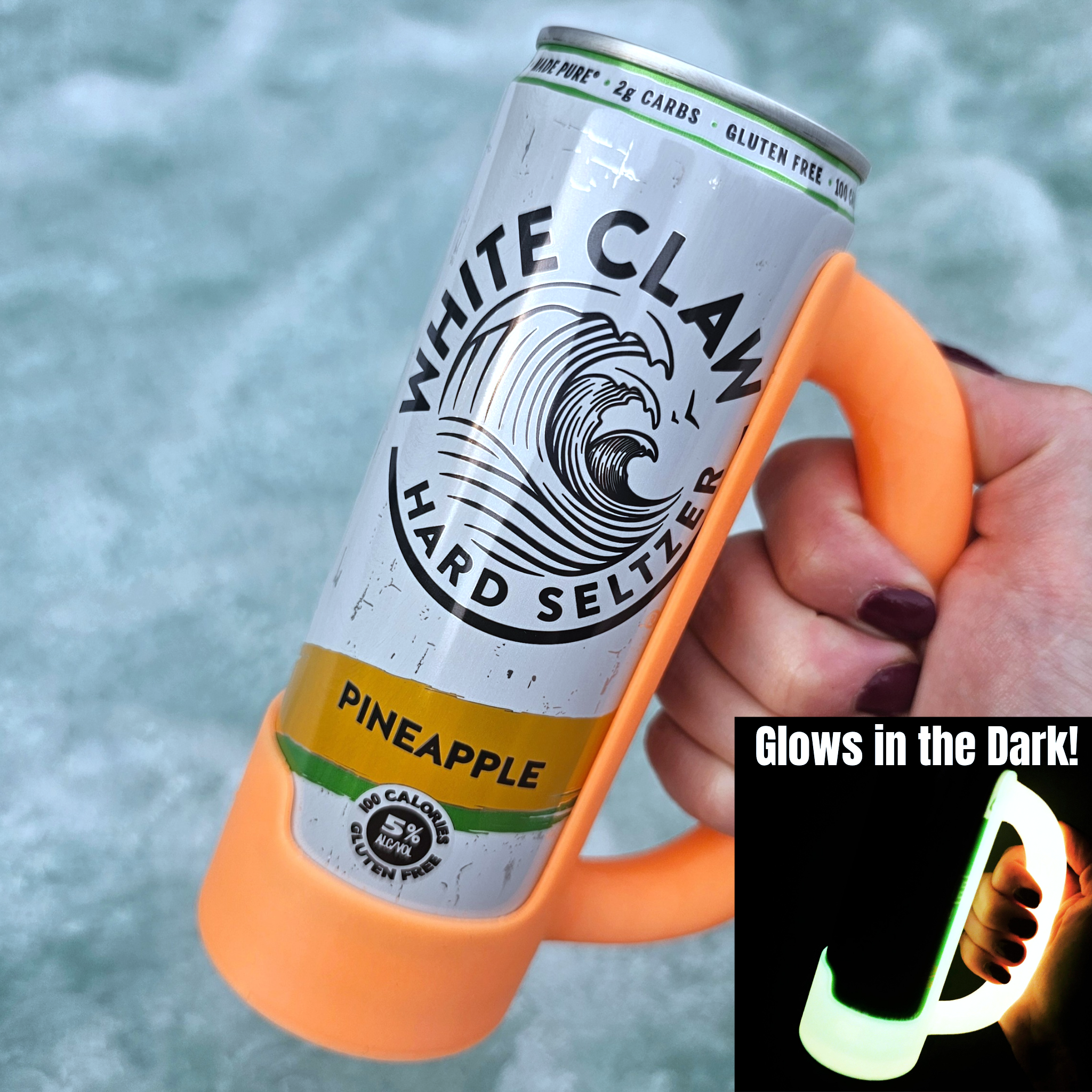 BD Lasers INC. - Wholesale Drink Huggers & Koozies - 12 oz Slim Can Holder Handle Redbull, Alani Nu, White Claw8