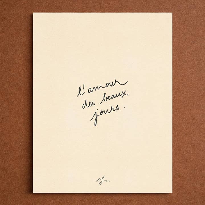 Sacrée Frangine - Wholesale Art Print - Art Print - L’Amour Des Beaux Jours1