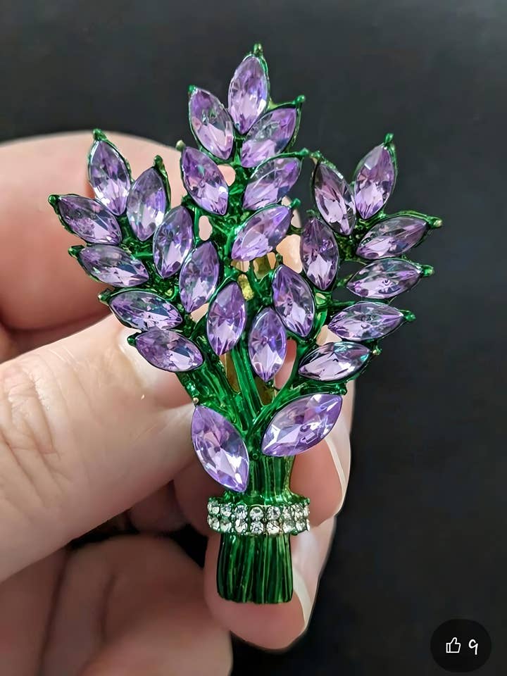 Ramo de lavanda broche por atacado de Wild & Free