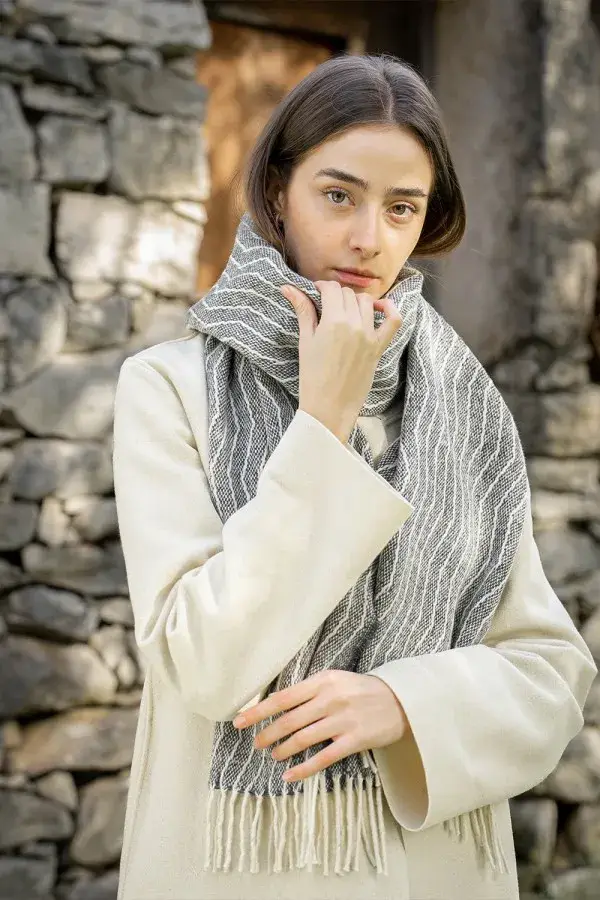 Chicoração - Wholesale Scarf - Women's - Scarf - Wind Anthracite2