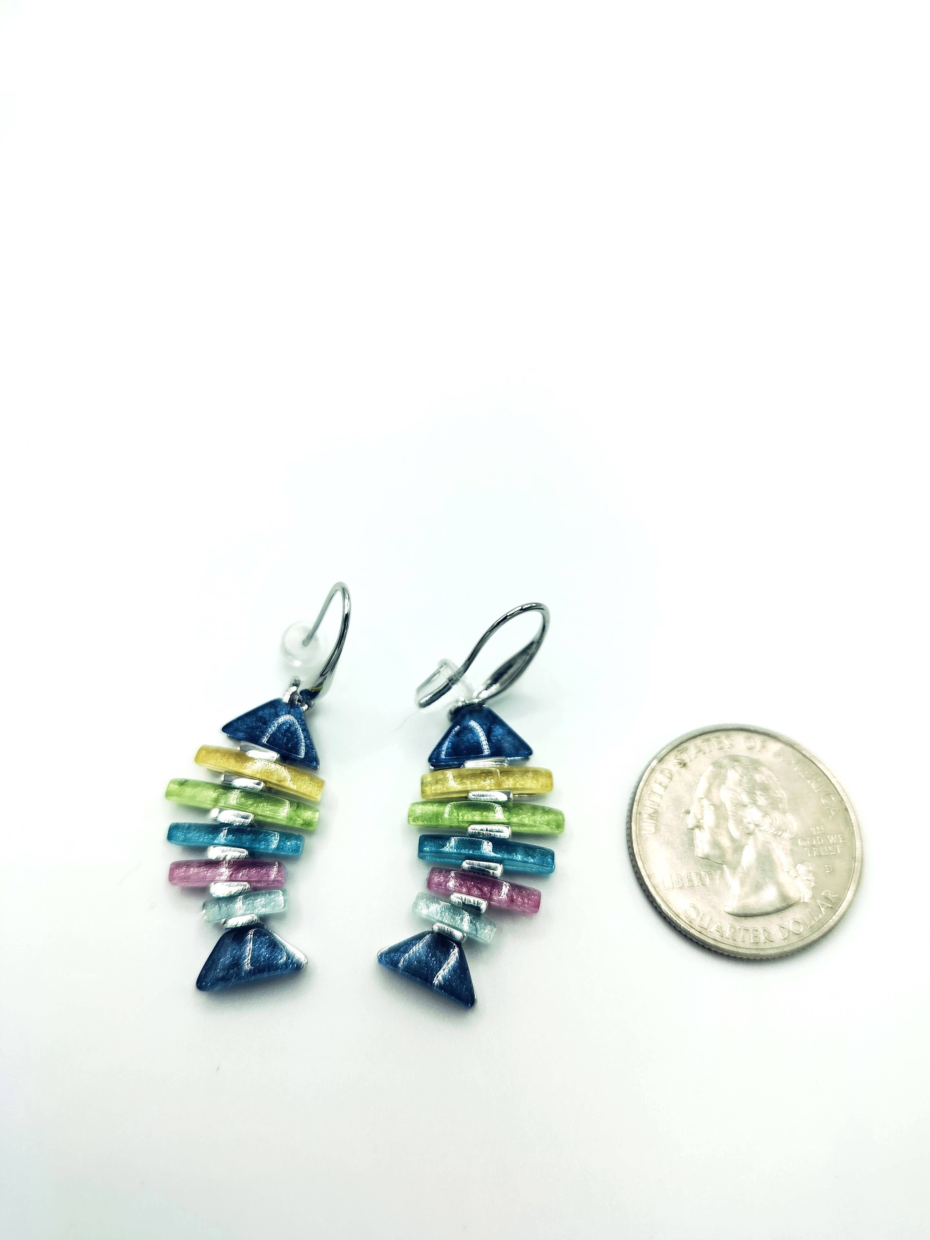 Captiva Blu Jewelry – wholesale Hängande örhängen – Bengula Blå Guldfärgade örhängen0