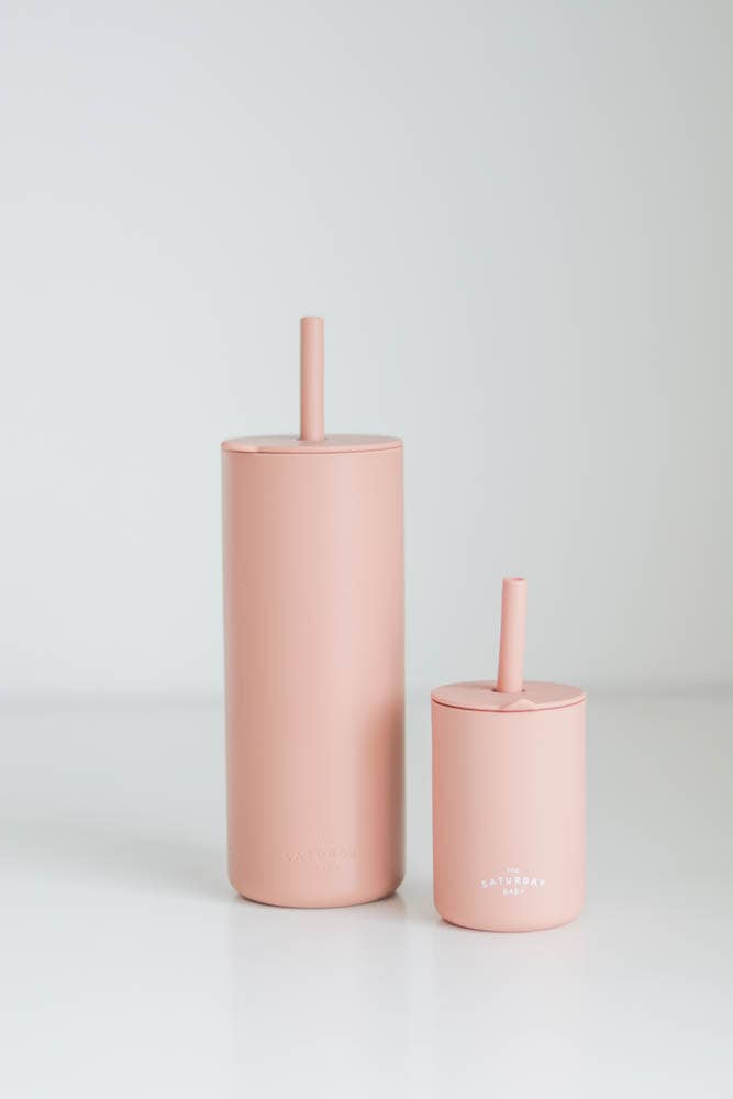 The Saturday Baby – wholesale Drinking glass/cup – Adult Silicone Straw Cup16