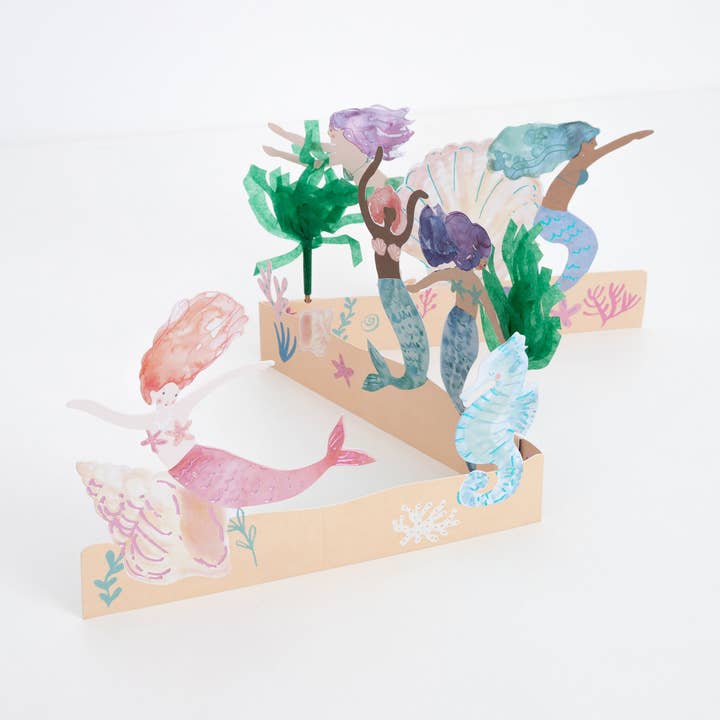 Mermaids Birthday Card for wholesale by Meri Meri