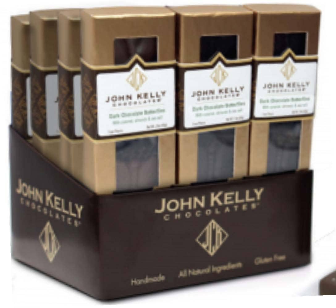 John Kelly Chocolates - Wholesale Chocolate Box - 4 Piece Fleur de Sel Salted Caramels1