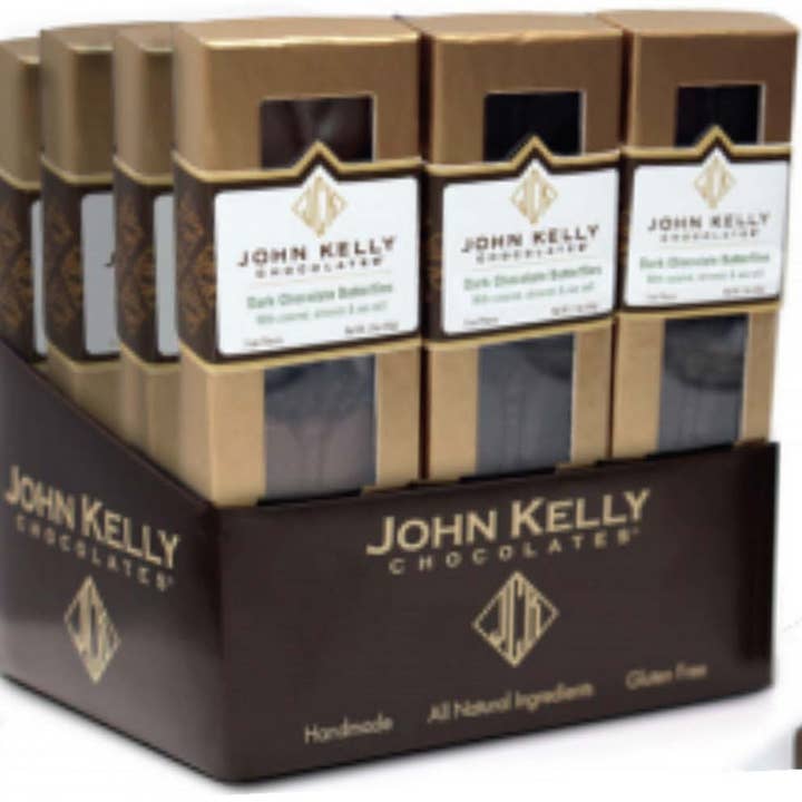 John Kelly Chocolates - Wholesale Chocolate Box - 4 Piece Fleur de Sel Salted Caramels1