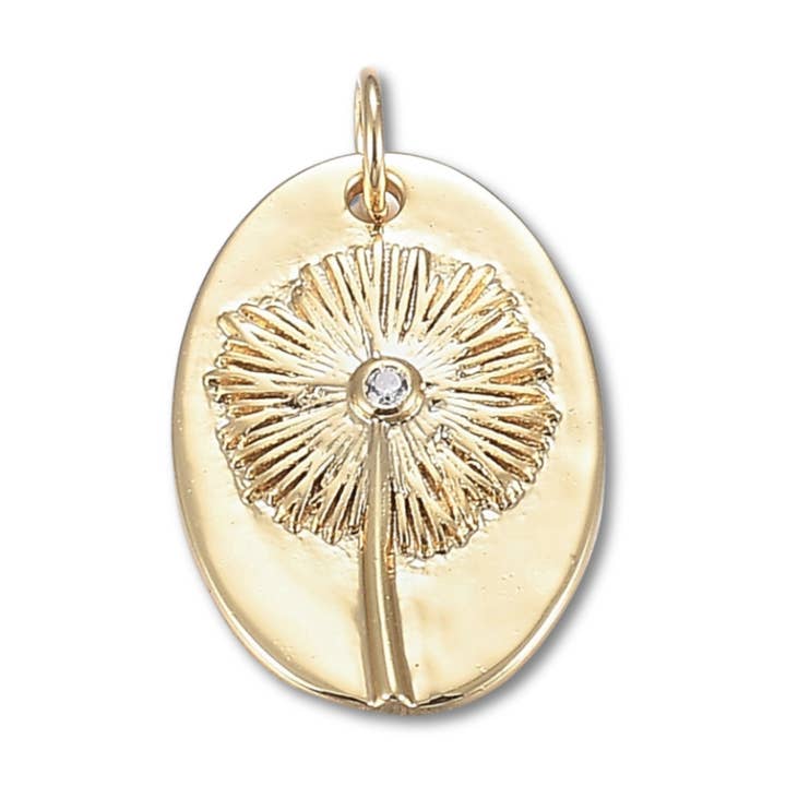 Dandelion Charm for wholesale by Love, Paige Designs