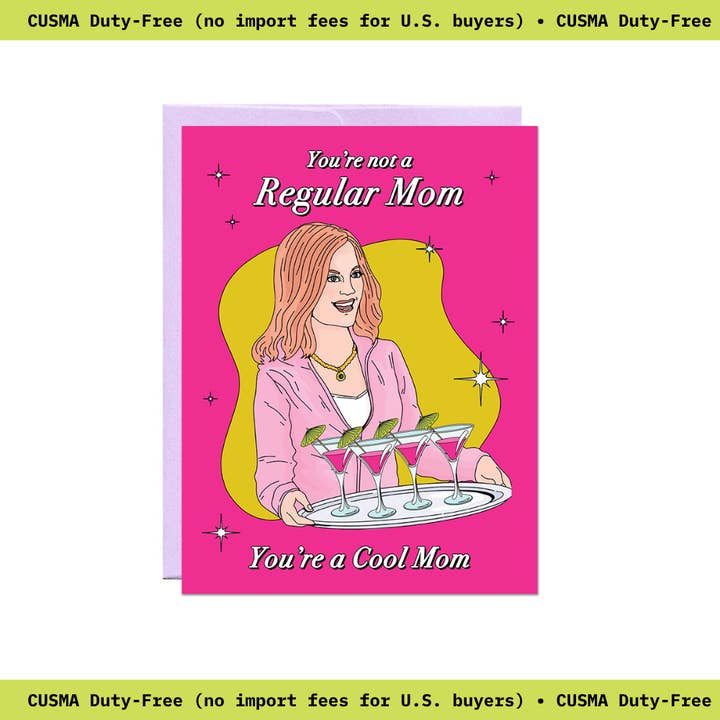 Party Mountain Paper co. - Wholesale Moederdagkaartje - Cool Mom | Moederdagkaart0
