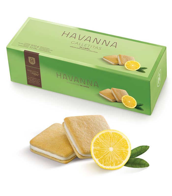 Premium Brand - Wholesale Cookie - Havanna | Lemon Cookies | 12 units | 300 grams