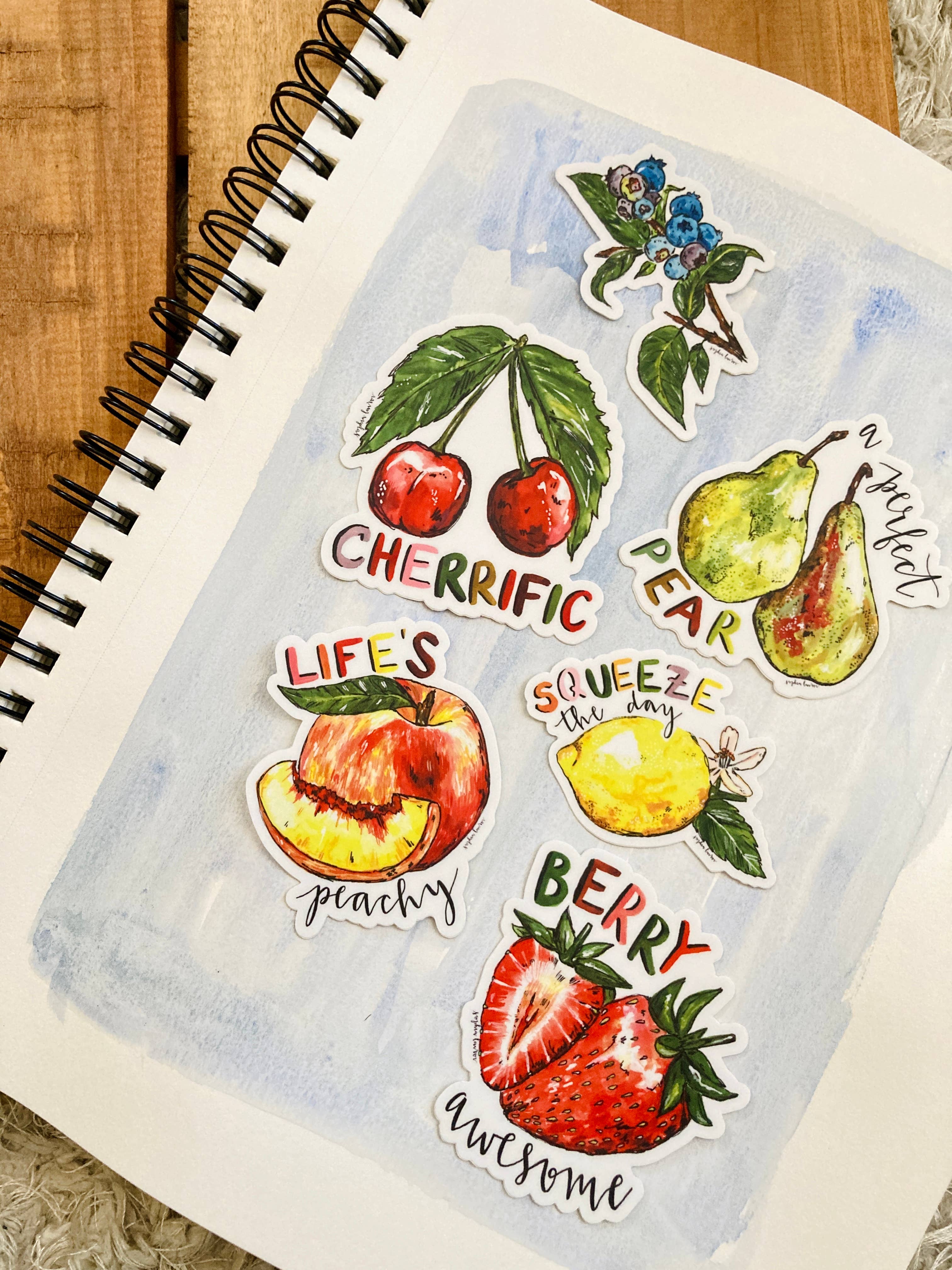 Sophia Lavrov - Wholesale Sticker - Pears Vinyl Sticker - Sophia Lavrov2