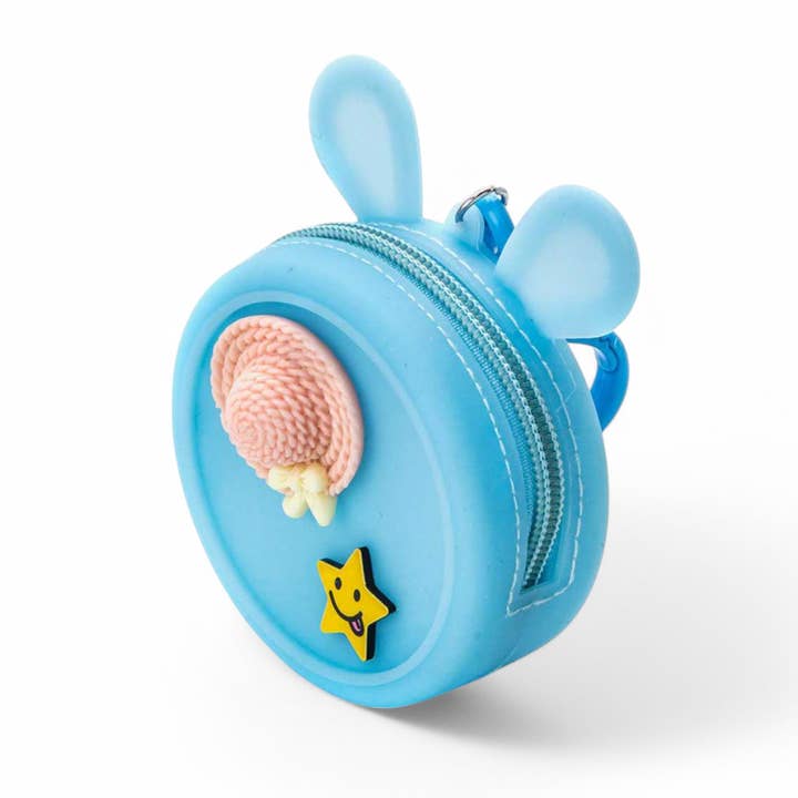 LA Jewelry Plaza – Porta-chaves - Mulher por atacado – Porta-moedas de Silicone com Corrente para Chaves2