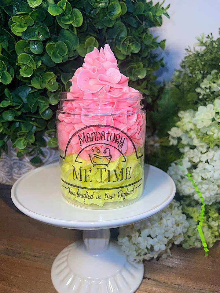 Strawberry Lemonade Whipped Body Butter for wholesale by Mandatory Me Time