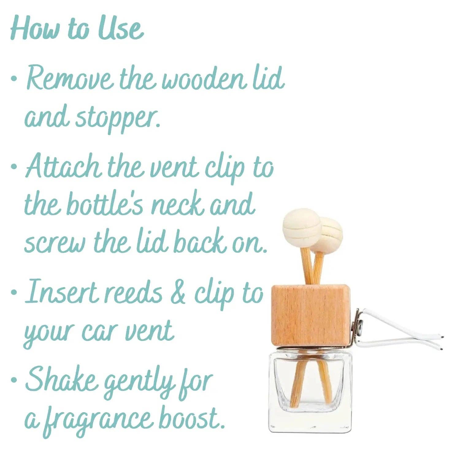 Sunshine + Saltwater – wholesale Luftrenare för bil – Unisex – Beach House | Mini bildiffusor3