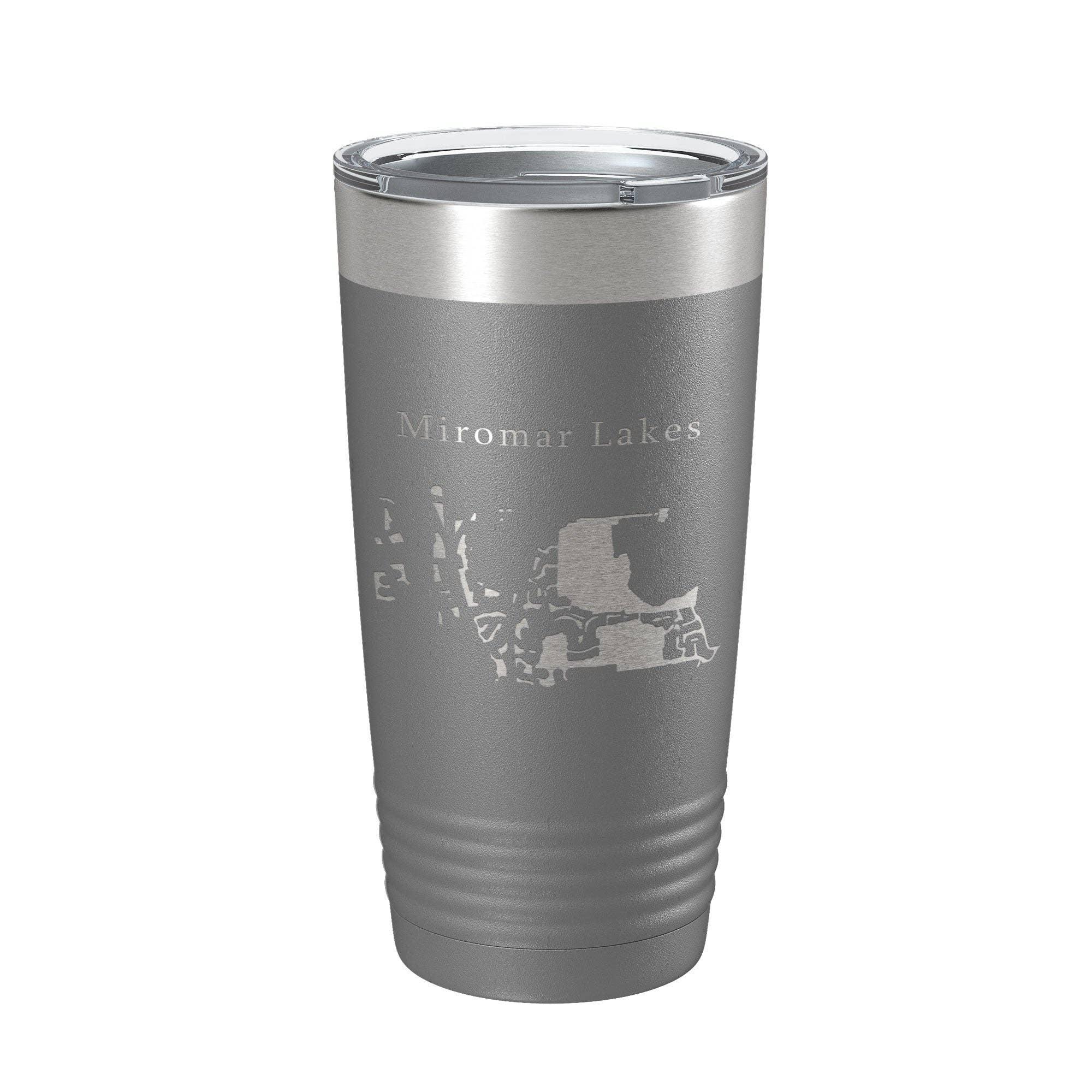 CarveBright - Wholesale Insulated Mug/Tumbler - Miromar Lakes Lake Como Map Tumbler Travel Mug Insulated Laser Engraved Coffee Cup Florida 20 oz15