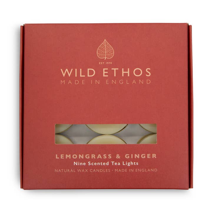 Velas de té con aroma a citronela y jengibre para venta al por mayor de Wild Ethos