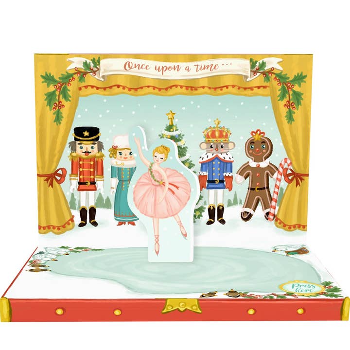 No.1 | The Nutcracker Music Box Card for wholesale by Music Box