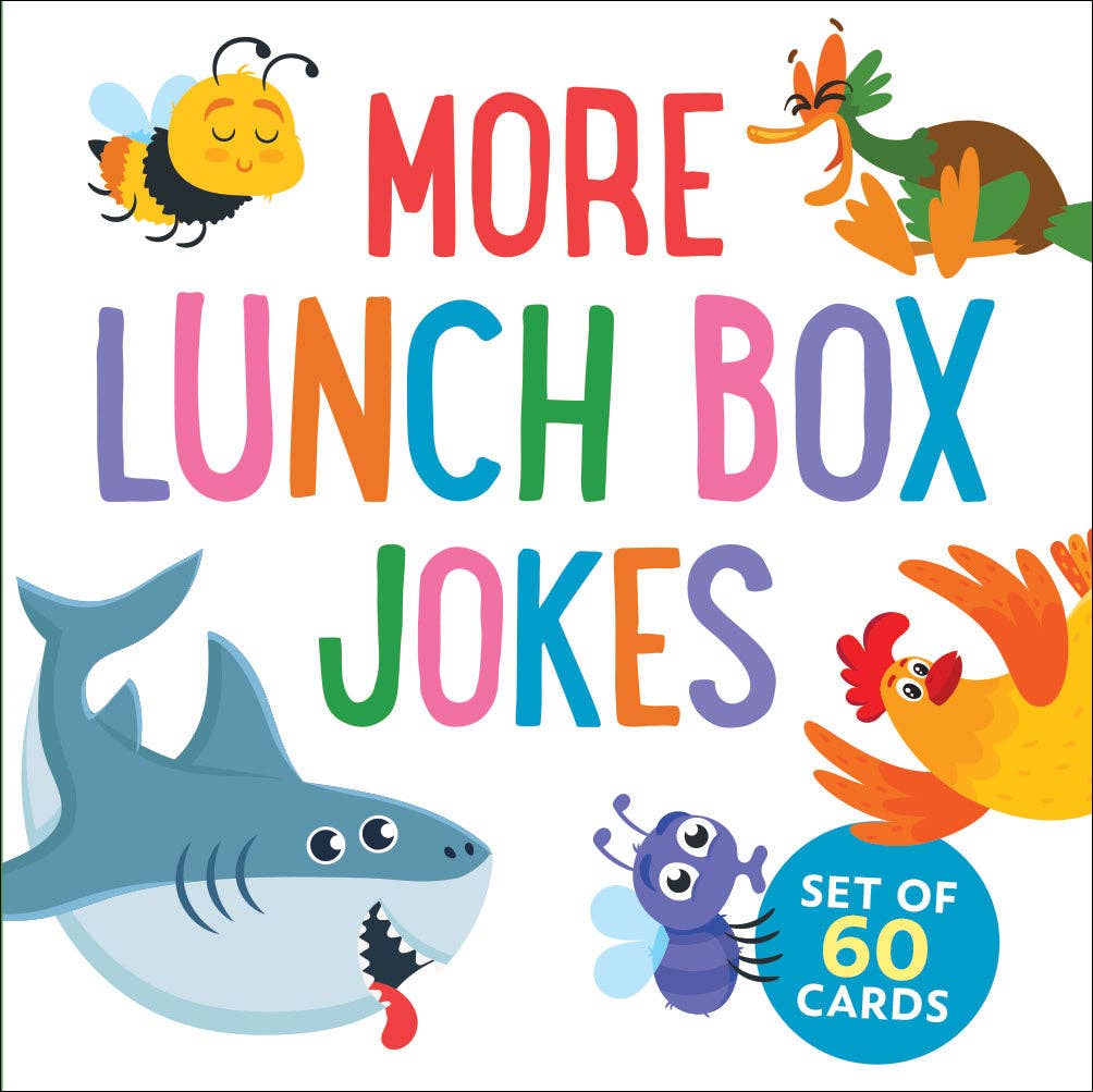 Peter Pauper Press - Wholesale Card Game - More Lunch Box Jokes Card Deck (Set of 60 cards)7