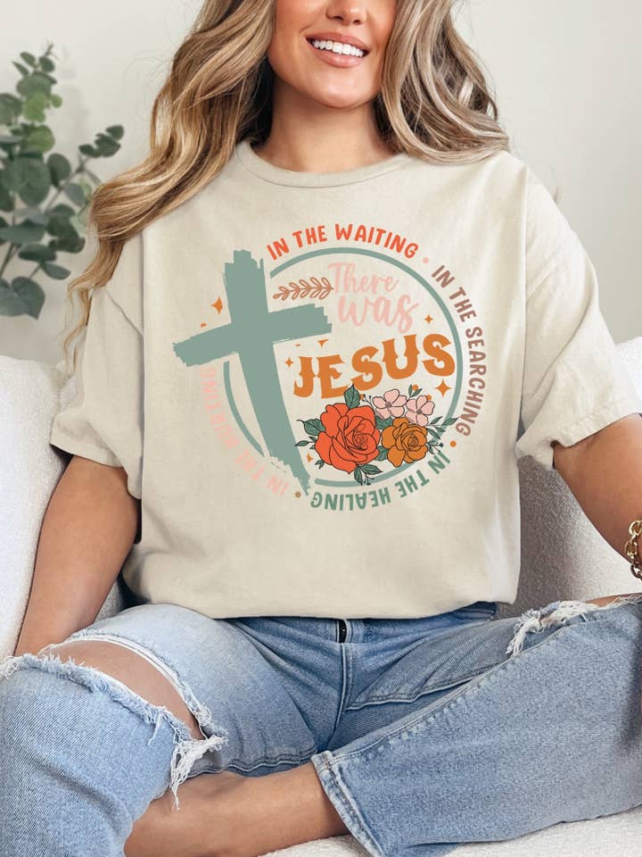 There Was Jesus (Sublimation T-Shirt Mock-up) for wholesale by 1/2 Penny Wholesale