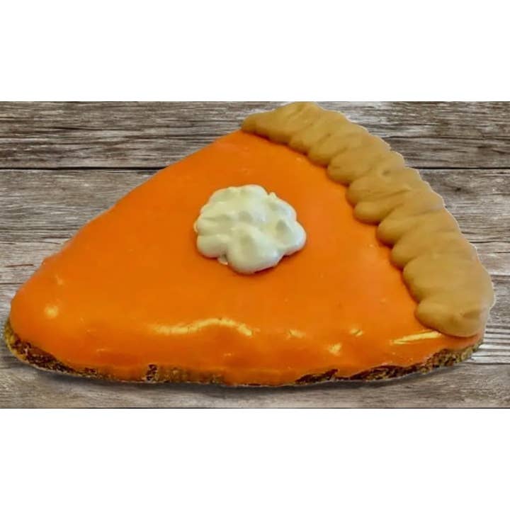 Pumpkin Pie Dog Treat for wholesale by DELCO DOG CO.