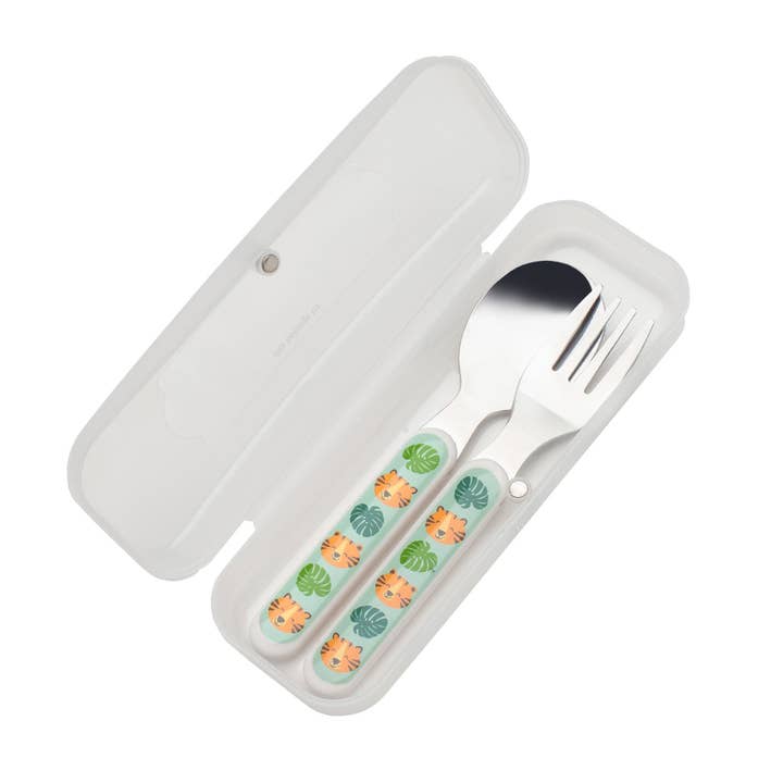 Silverware Set | Tiger for wholesale by Sugarbooger by Ore’ Originals