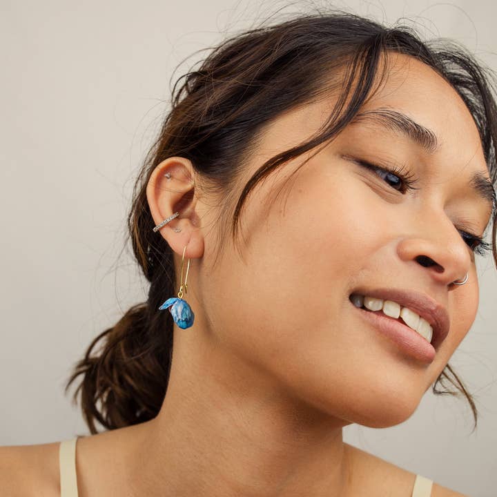 Silk Purse, Sow's Ear – wholesale Hängande örhängen – Bluebell Örhängen