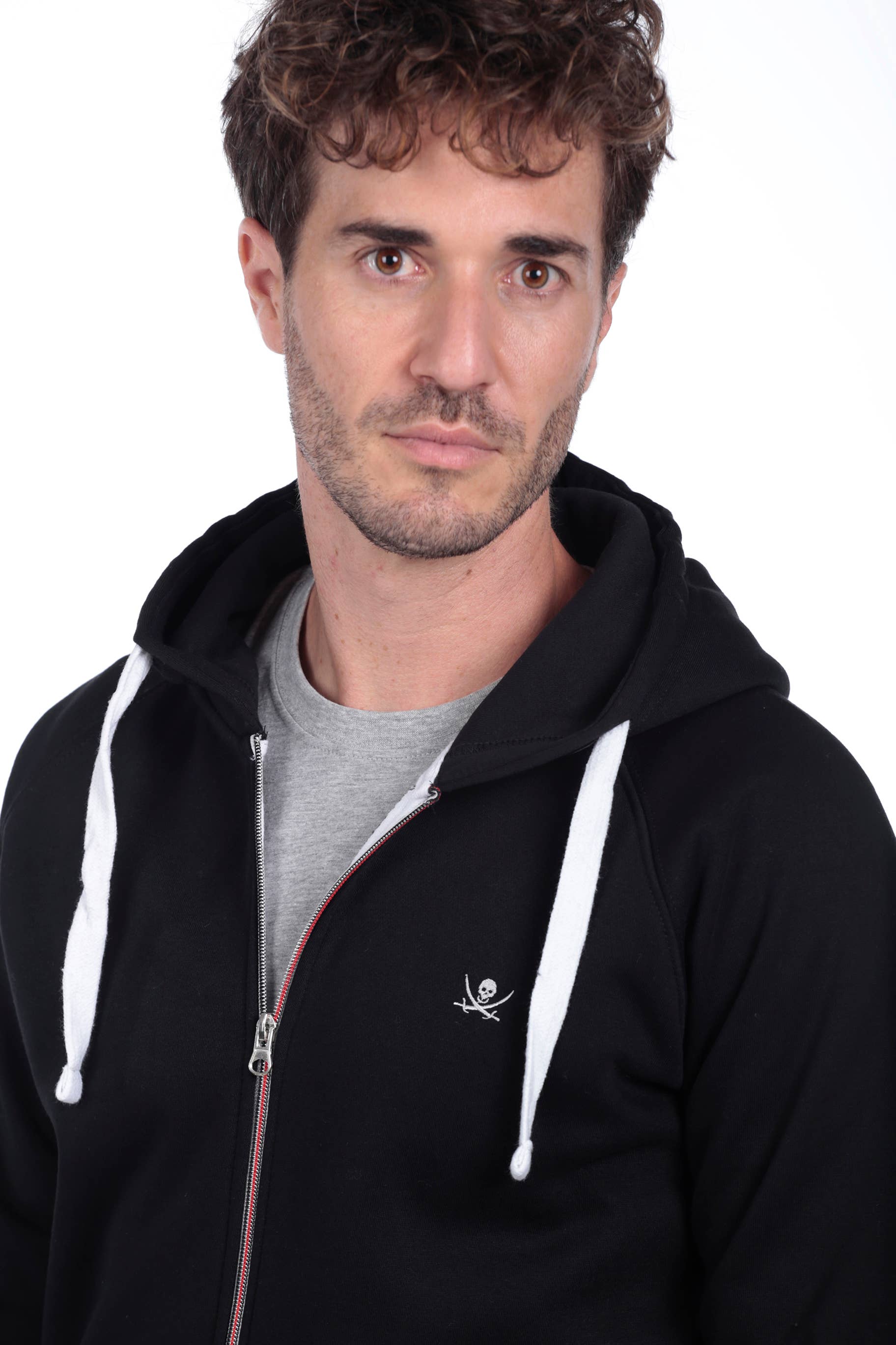 The Time of Bocha - Wholesale Hoodie - Men's - Men's Zipper Hoodie The Time Of Bocha BLACK2