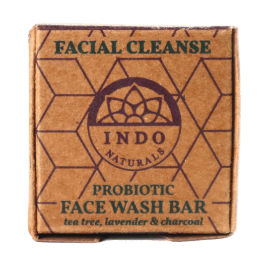 Indo Naturals - Wholesale Facial Cleanser - FACIAL CLEANSE: Face Wash - Probiotic Soap Bar2